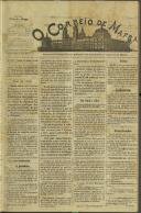 O Correio de Mafra: Jornal semanal, noticioso e agrícola, defensor dos interesses da Comarca de Mafra, Ano 7, n.º 297