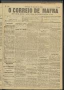 O Correio de Mafra: Jornal semanal, noticioso e agrícola, defensor dos interesses da Comarca de Mafra, Ano 4, n.º 132