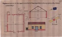 OP Domingos da Cunha Machado Pereira - Rua 1º de Maio, em Mafra - Construir casa térrea de um só vão para arrecadação - Licença de construção nº 569/1942.