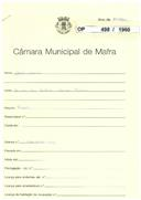 OP 498/1960 - João Simões - construção de capela, na Quinta dos Leitões, no Seixal / Ericeira
Licença de construção n.º 1739/1960
