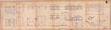  OP Celestino da Luz - Rua 25 de Abril, nº 33 e 35, Igreja Nova / União das Freguesias de Igreja Nova e Cheleiros - Construir casa de habitação com arrecadação e oficina em anexo - Licença de construção nº 930/1954 - Licença de utilização nº 673/1957.