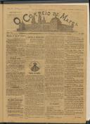 O Correio de Mafra: Jornal semanal, noticioso e agrícola, defensor dos interesses da Comarca de Mafra, Ano 7, n.º 276