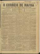 O Correio de Mafra: Jornal semanal, noticioso e agrícola, defensor dos interesses da Comarca de Mafra, Ano 3, n.º 94