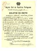 Boletim de Óbito 761
Lourenço Ricardo Marques
Coval 73