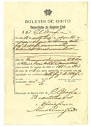 Boletim de óbito A1796
Nado morto
Coval 106