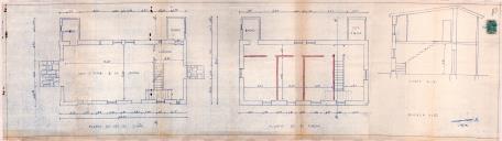 OP Alberto Monteiro - Achada / Mafra - Transformar um barracão em casa de habitação - Licença de construção nº. 1642/1958 - Licença de utilização nº. 510/1959.