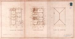 OP António Rodrigues Mosca - Construção de moradia, Rua Paulo Freire, nº 4 - Mafra - Licença de construção nº 519/1951 - Licença de utilização nº 453/1953. 