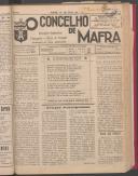 O Concelho de Mafra: Semanário regionalista de propaganda e defesa do concelho, Ano 4, nº  157