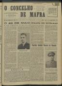 O Concelho de Mafra: Jornal Regionalista, Ano 28, n.º  675