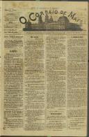 O Correio de Mafra: Jornal semanal, noticioso e agrícola, defensor dos interesses da Comarca de Mafra, Ano 8, n.º 306