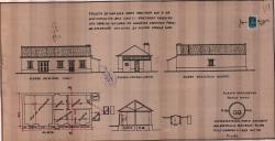  OP José Gonçalves dos Santos - Charneca / Encarnação - Construir uma casa de habitação com 4 divisões, casa de despejo e forno de cozer pão -
Licença de construção nº. 1016/1950, de 24 de Agosto - Licença de utilização nº. 178/1964, de 14 de Julho