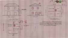 OP António dos Reis - Casal do Pedregulho / Milharado - Modificar arrecadação de rés de chão e 1º andar em casa de habitação. Licença de construção nº 578/1940.