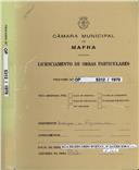 OP 5312/1970 - Rodrigues e Figueiredo, Ldª - construção de prédio, Rua Eduardo Burnay, nº 24 e 24-A - Ericeira - licença de construção nº 1888/1970 - licença de utilização nº 281/1972 - licença de utilização nº 281/1972