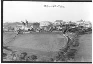 Fotografia Reprodução de postal. Mafra - Vila Velha observando-se a Igreja de Santo André sem a torre sineira