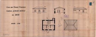 OP António Caetano - Boco / Igreja Nova - Construir casa de habitação - Licença de construção nº 517/1947.