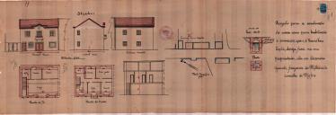 OP Francisco Franco Capitão - Asseiceira Grande / Milharado - Construir casa de habitação - Licença de construção nº 607/1945 - Licença de utilização nº 354/1950.