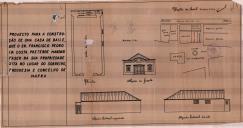 OP Francisco Pedro da Costa - Sobreiro / Mafra - Construir casa de baile -Licença de construção nº 602/1946 - Licença de utilização nº 1031/1947.