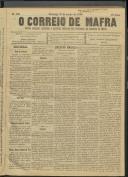 O Correio de Mafra: Jornal semanal, noticioso e agrícola, defensor dos interesses da Comarca de Mafra, Ano 4, n.º 126