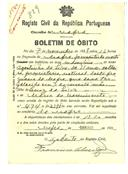 Boletim de Óbito 829
Agostinho da Silva
Coval 540