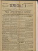 Democracia: Semanário republicano de Mafra, Ano 2, n.º 97