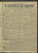 O Correio de Mafra: Jornal semanal, noticioso e agrícola, defensor dos interesses da Comarca de Mafra, Ano 4, n.º 140