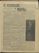 O Concelho de Mafra: Jornal Regionalista, Ano 10, n.º 342