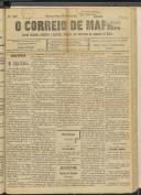 O Correio de Mafra: Jornal semanal, noticioso e agrícola, defensor dos interesses da Comarca de Mafra, Ano 5, n.º 205