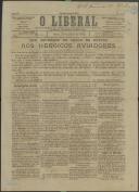 O Liberal: Semanário do Partido Republicano Liberal, Ano 3, n.º 105
