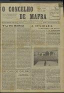 O Concelho de Mafra: Jornal Regionalista, Ano 27, n.º  663