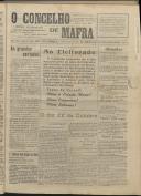 O Concelho de Mafra: Jornal Regionalista, Ano 10, n.º 353