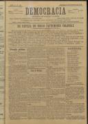 Democracia: Semanário republicano de Mafra, Ano 1, n.º 45