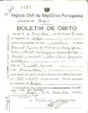 Boletim de Óbito 1884
Manuel Gomes
Coval 366