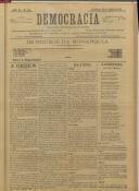 Democracia: Semanário republicano de Mafra, Ano 2, n.º 64