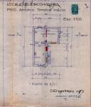 OP António Timóteo Inácio - Cheleiros - Construir um 1º andar sobre barracão existente - Licença de Construção nº. 883/1960 - Licença de utilização nº. 119/1961.