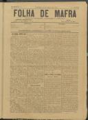 Folha de Mafra: Periódico noticioso, literário e agrícola, Ano 2, n.º 75