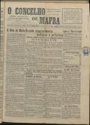 O Concelho de Mafra: Jornal Regionalista, Ano 11, n.º 360