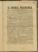 O Jornal Mafrense: Semanário noticioso, agrícola, científico, literário e recreativo, Ano 9, nº 442