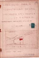 OP Álvaro de Almeida - Vila Franca do Rosário - Construir uma casa terrea de habitação com 4 divisões - Licença de construção nº. 1502/1955 - Licença de utilização nº. 735/1956.