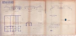 OP Celestino Pedro das Neves - Pinheiro / Mafra - Edificar dois prédios contíguos - Licença de construção nº 221/1944, 223/1944 - licença de utilização nº 885/1946, 886/1946