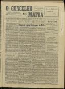 O Concelho de Mafra: Jornal Regionalista, Ano 10, n.º 344