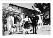 Fotografia de Par do Rancho Folclórico Cantarinhas de Barro - Sobreiro - Mafra, na aldeia saloia de José Franco