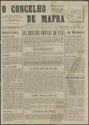 O Concelho de Mafra: Jornal Regionalista, Ano 30, n.º  703