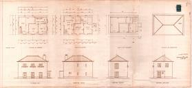 OP Francisco Dionisio Estevão - Vila de Canas / Milharado - Construir uma moradia - Licença de construção nº. 1959/1957 - Licença de utilização nº. 1900/1963.