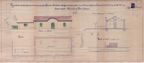 OP Ricardo Sardinha - Encarnação - Construção de uma casa destinada a armazém com alpendre - Licença de construção nº. 693/1942.