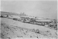 Fotografia Reprodução. Vista geral de um nevão em Mafra