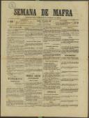 Semana de Mafra: Defensor dos interesses do Concelho de Mafra, Ano 2, n.º 53