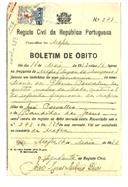 Boletim de Óbito 0146
Maria da Glória Carvalho
Coval 142 (coval 288)