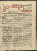 O Concelho de Mafra: Semanário ilustrado. Órgão da União Nacional, Ano 2, n.º 100