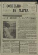 O Concelho de Mafra: Jornal Regionalista, Ano 26, n.º  642