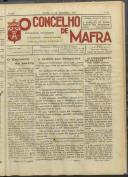 O Concelho de Mafra: Semanário ilustrado. Órgão da União Nacional, Ano 2, n.º 89